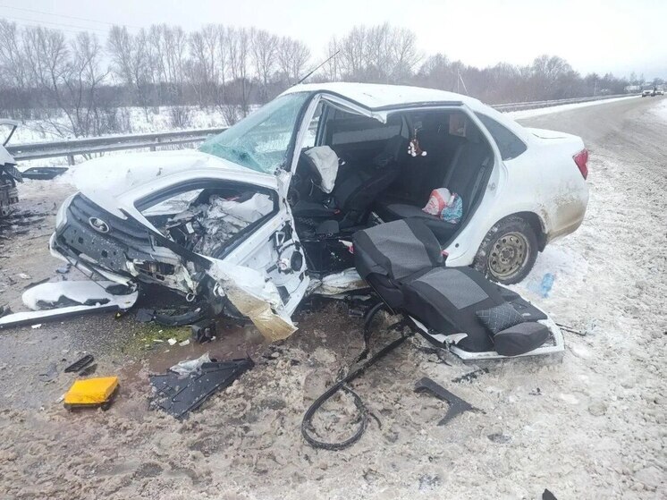 В жуткой аварии под Воронежем водители чудом остались живы