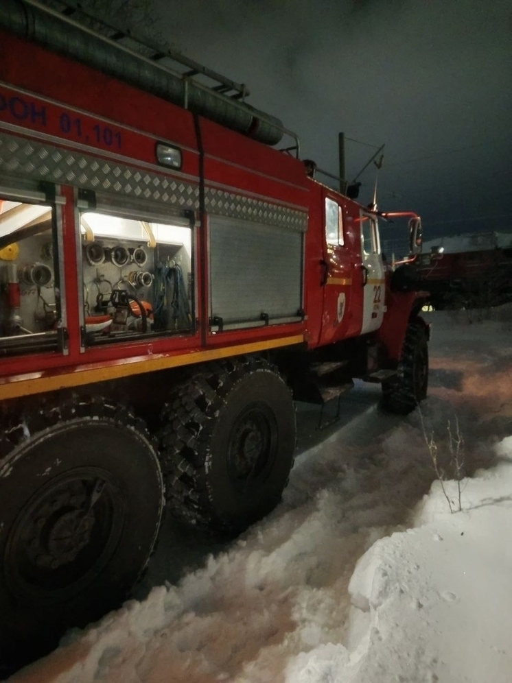 Железнодорожное депо в Кеми задымилось сегодня ночью