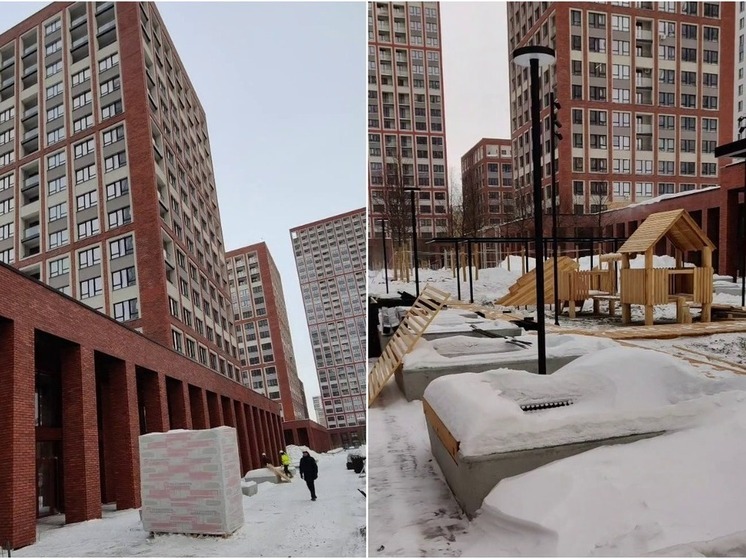 В центре Новосибирска готовятся к вводу две 17-этажные жилые высотки