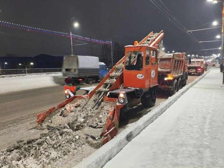 В Чебоксарах за сутки выпало 20 сантиметров снега