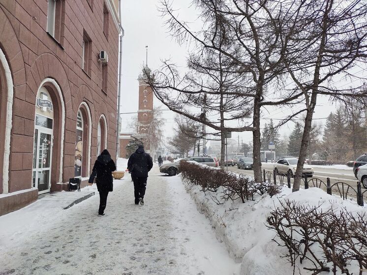 Мэр Омска Шелест поручил усилить борьбу с гололёдом на городских улицах