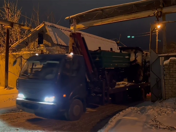 В Людинове появилась новая спецтехника для борьбы со снегом