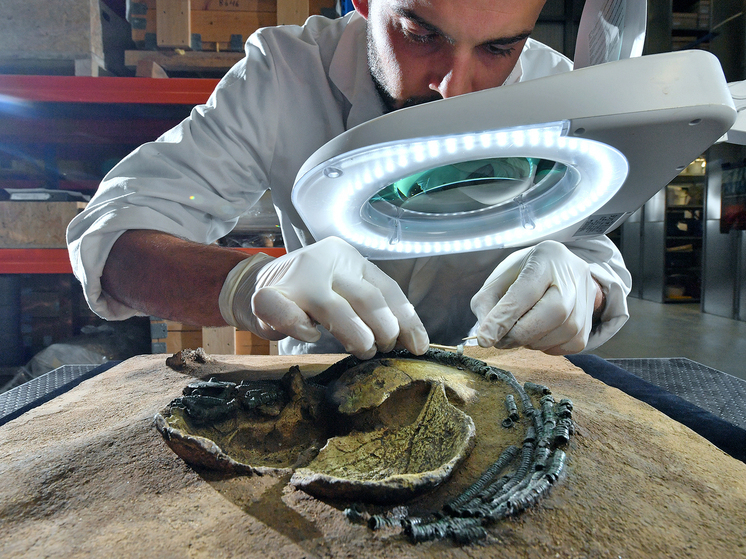 Замысловатые растительные узоры на керамике возрастом 8 тысяч лет, созданной представителями халафской культуры в Северной Месопотамии, оказались не просто украшением