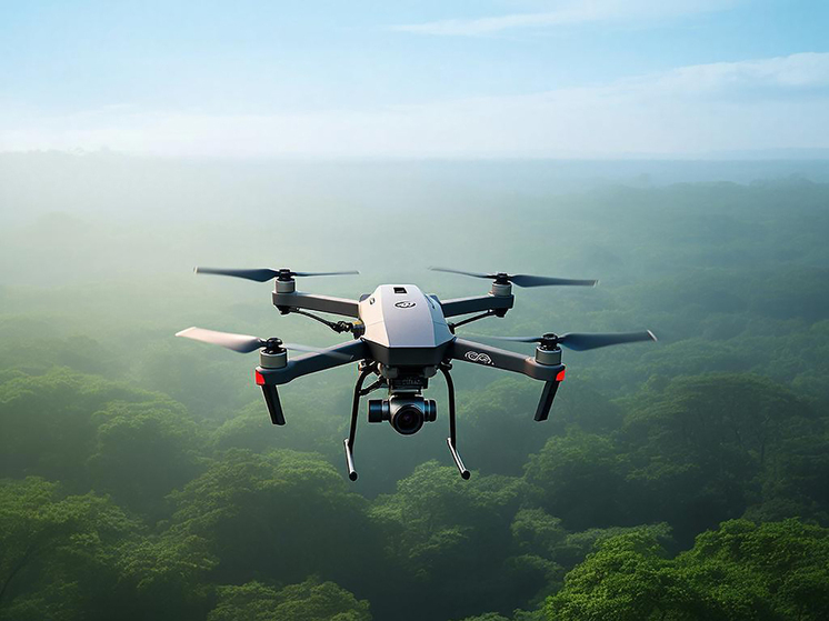 Беспилотник и ИИ впервые использовали для учета лесовосстановления в России