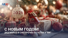С НОВЫМ ГОДОМ! Дед Мороз и Снегурочка в гостях у «МК» 