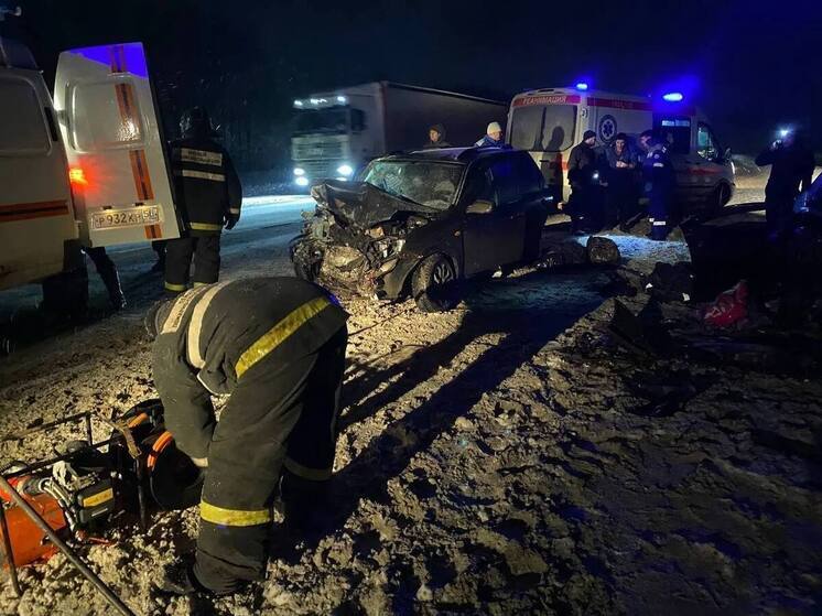 На трассе Нижний Новгород — Пенза произошло смертельное ДТП с двумя автомобилями