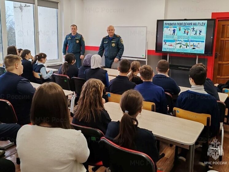 Спасатели провели урок безопасности для детей Новомосковска, Одоева и Арсеньева