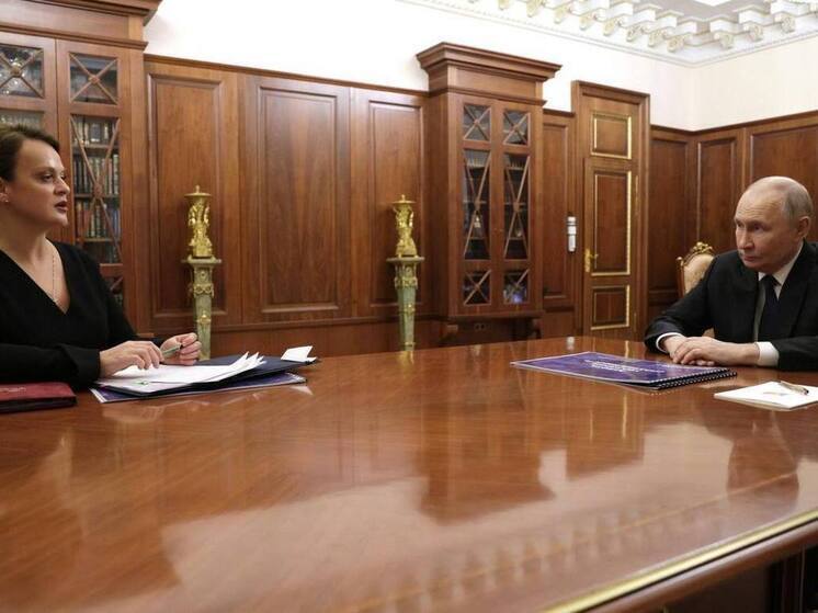 Путин поддержал идею Цивилевой о помощи действующим военным с инвалидностью