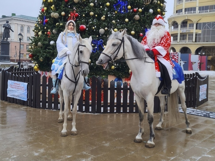 В Курске в год лошади патрулировать улицы выйдет конная полиция
