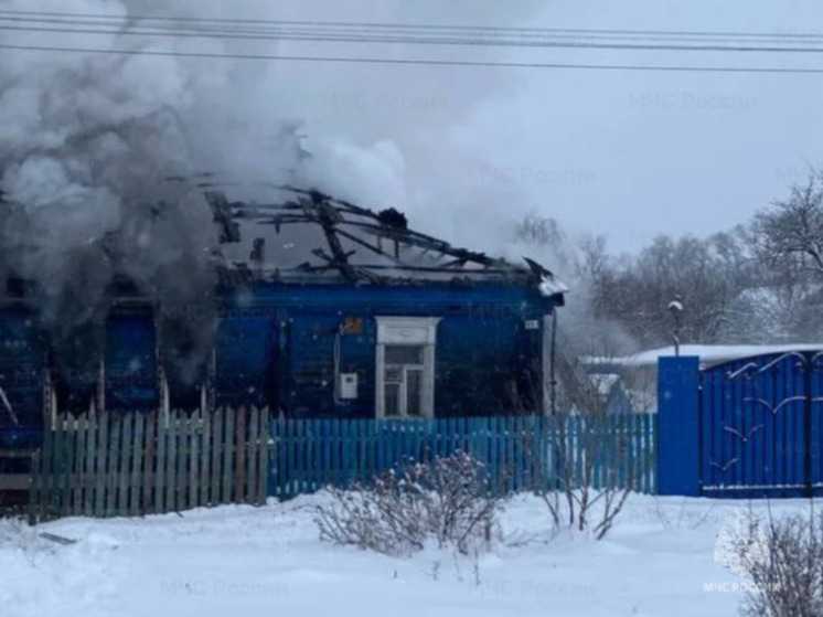 В Малоярославце тушили дом на Футбольной улице
