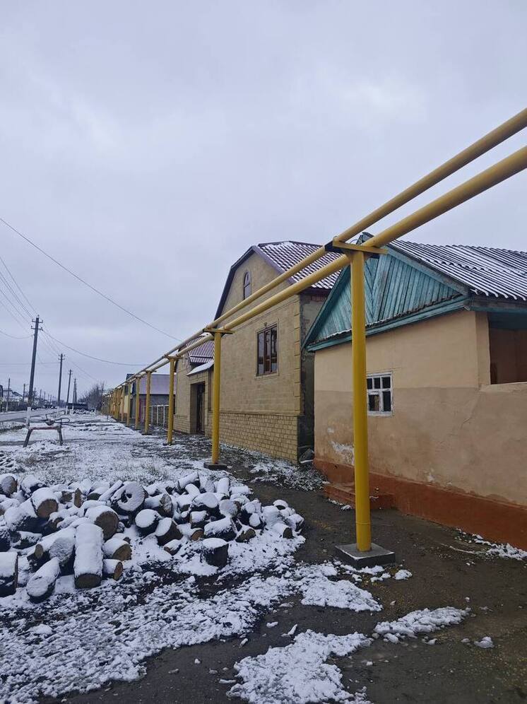 В Бабаюртовском районе Дагестана завершили газификацию села Львовский №1