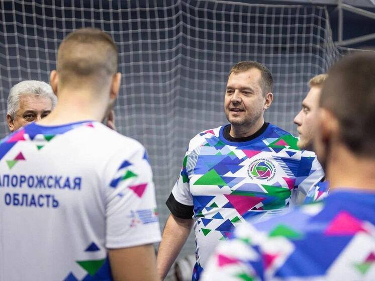 В Мелитополе состоялся дружеский матч по волейболу