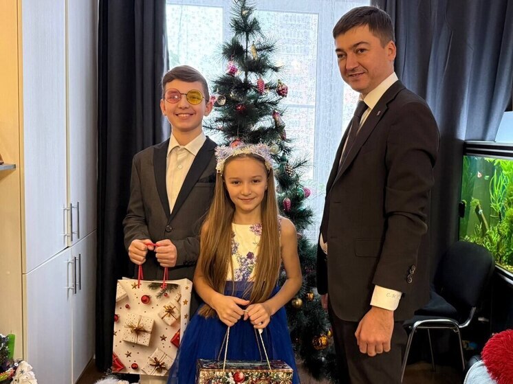 В Тульской области министр здравоохранения исполнил детские желания