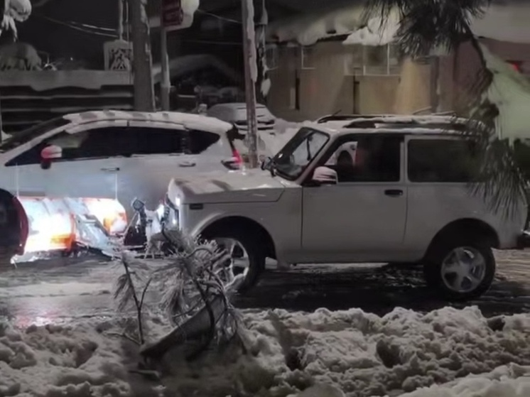 Житель Красной Поляны собрал снегоуборочную машину из «Нивы»