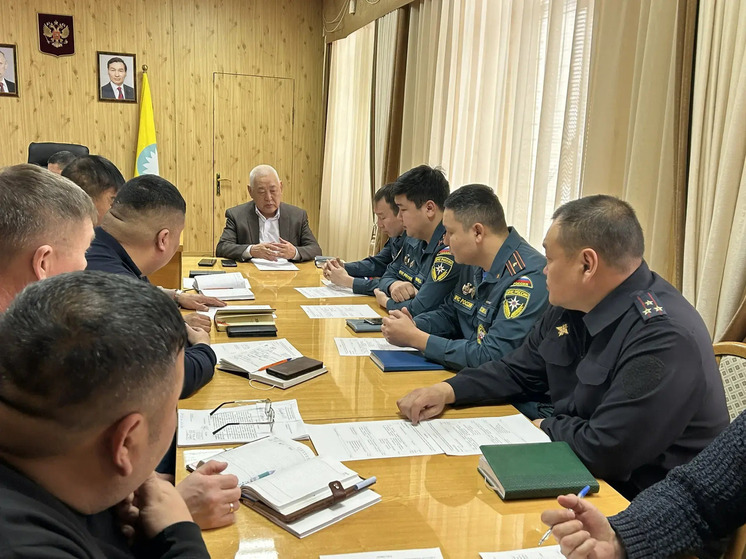 В районе Калмыкии в преддверии новогодних праздников обсудили меры безопасности