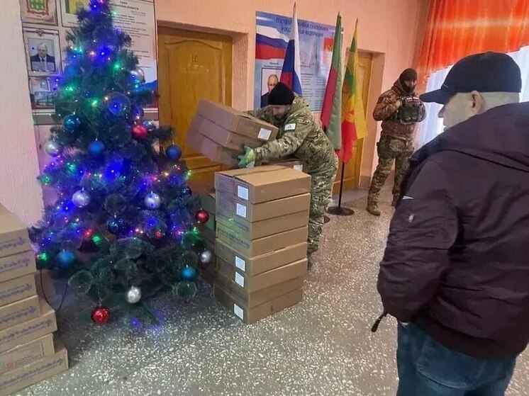 Ингушетия отправила 600 новогодних подарков детям Токмакского округа