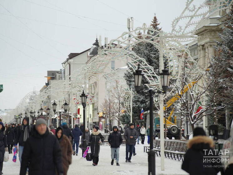 Декабрь в Татарстане был теплее нормы на четыре градуса