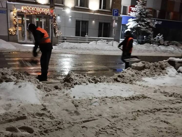 Калужская область избавляется от снежных завалов