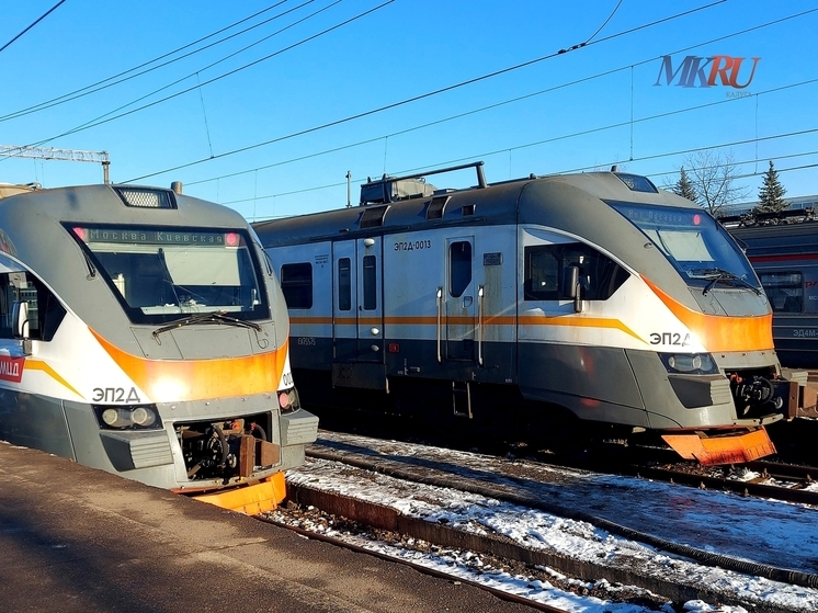 Отменены четыре электрички в Калугу столичного направления