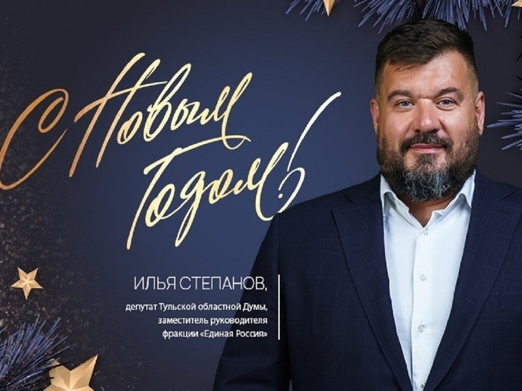 Илья Степанов тулякам: Пусть Новый год принесёт в дома радость