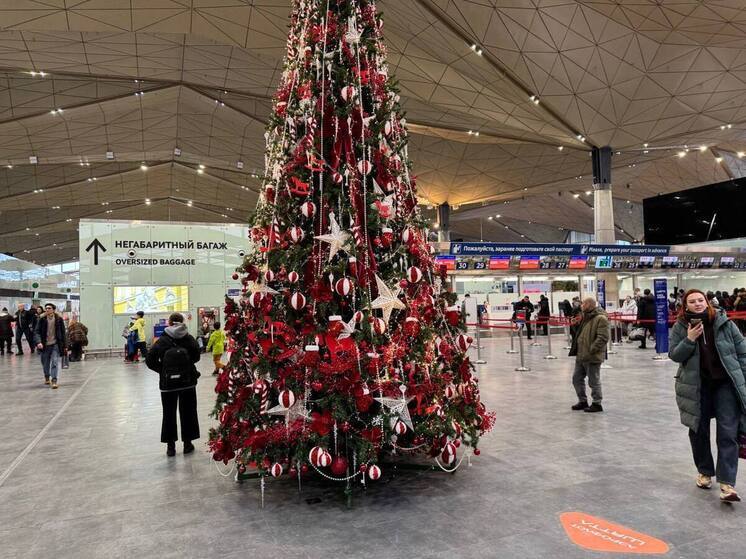 Снегурочки и Деды Морозы улетели из Пулково бесплатно