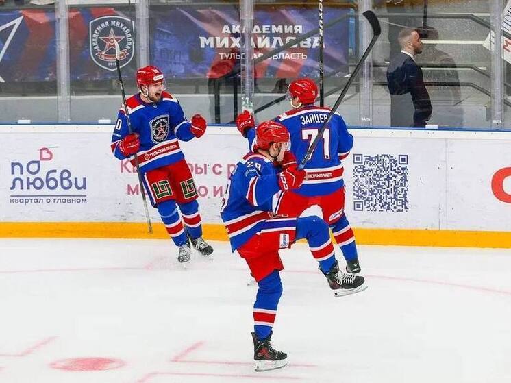 Шайбы хоккеистов тульской АКМ вошли в хит-парад голов финальной недели 2025