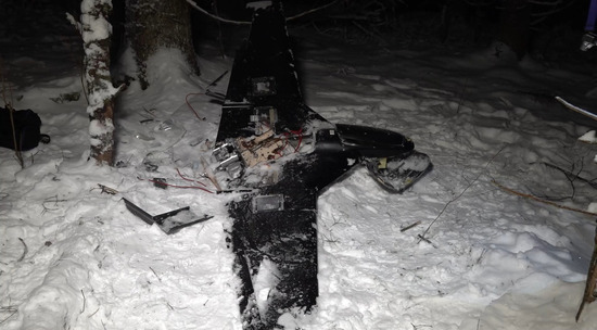 Министерство обороны рассказало об атаке резиденции Владимира Путина на Валдаее и показало один из сбитых БПЛА