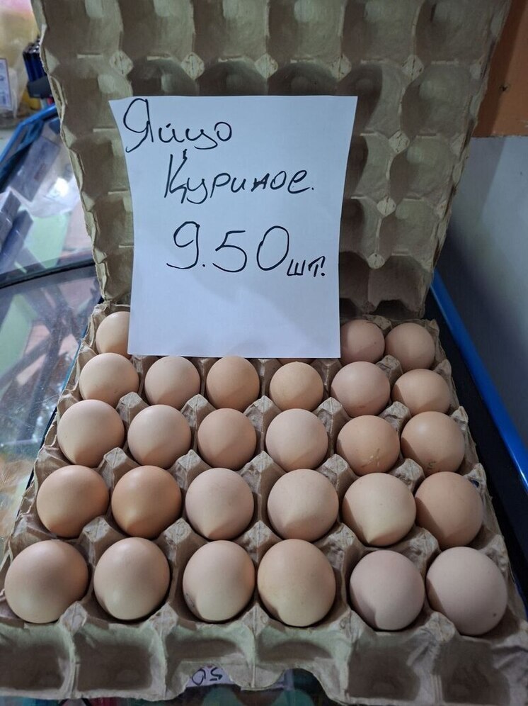 Жители Аскании-Нова пожаловались на завышение цен на яйца