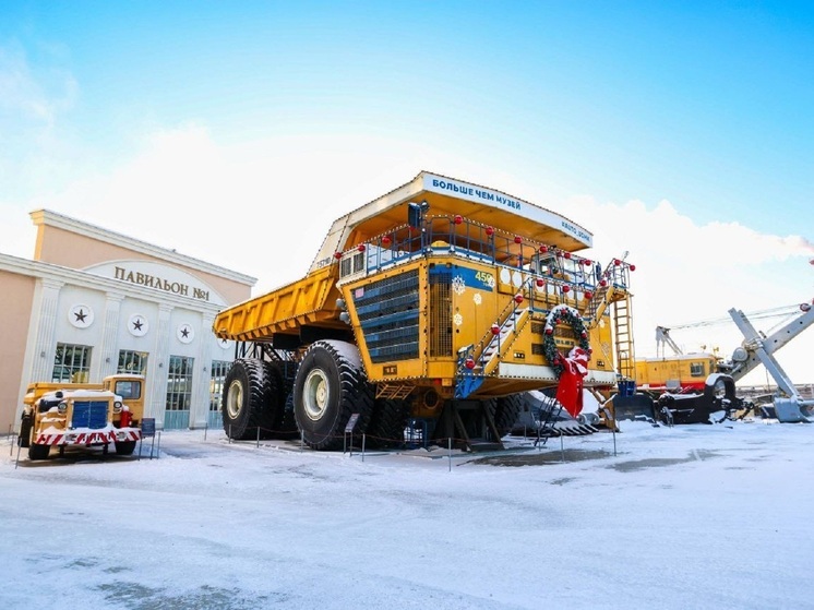 Первая в мире выставка внутри БелАЗа открылась в Верхней Пышме