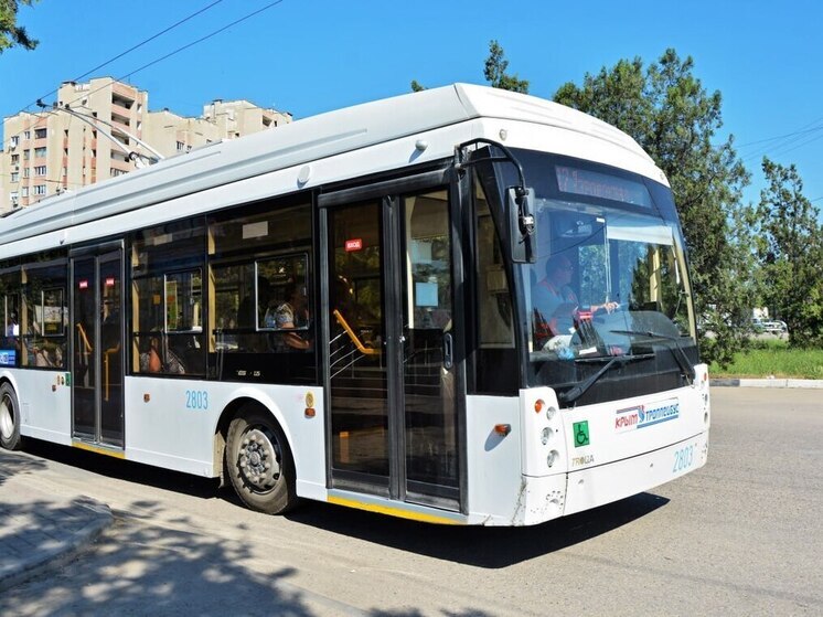 В Симферополе изменится график работы троллейбусов на новогодние праздники