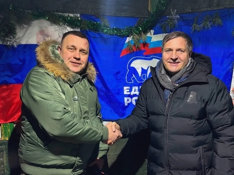 Гуманитарный груз от Краснодарского края для волонтерского лагеря «Курский рубеж» передал депутат ЗСК Игорь Брагарник