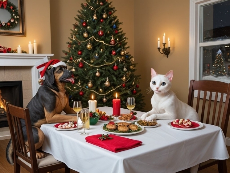 Как жителям Тверской области устроить своим питомцам здоровый Новый год