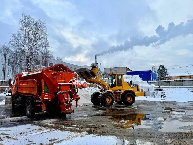 «Дорэкс» обеспечивает уборку дорог Чебоксар в праздничные дни