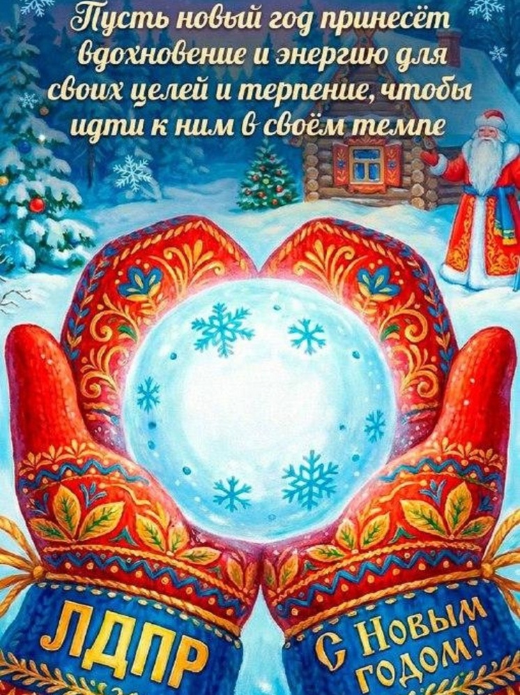 Руководитель фракции ЛДПР в Псковской области Антон Минаков поздравил псковичей с наступающим Новым годом