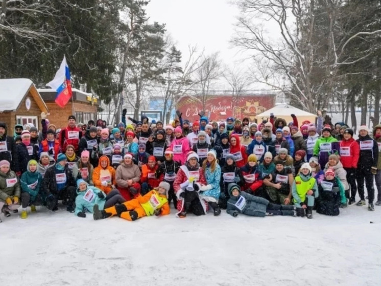 «Забег обещаний» в Южно-Сахалинске собрал 180 участников