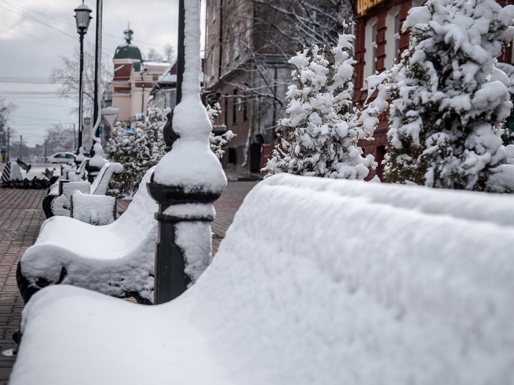 В Томске на новогодних каникулах ожидается снег и температура до -15°C