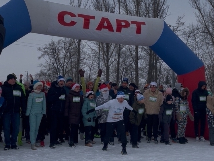 2026 метров к успеху: более 300 тамбовчан начали год с «Забега обещаний»