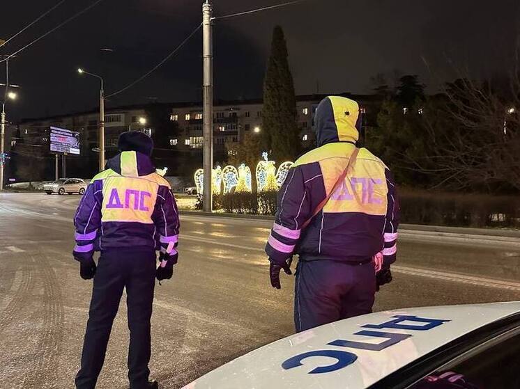 В новогоднюю ночь полиция Севастополя работала в усиленном режиме для обеспечения безопасности горожан