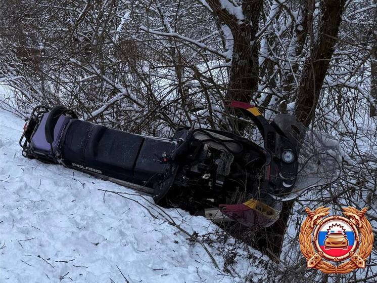 Под Тверью водитель снегохода травмировал ребенка