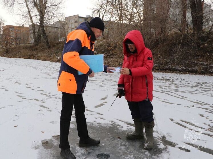 На хакасских водоемах продолжает крепчать лед