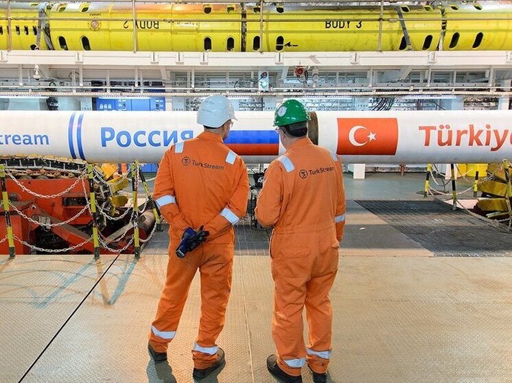 ТАСС: по «Турецкому потоку» Россия экспортировала газа в Европу 18 млрд куб. м. в 2025 году