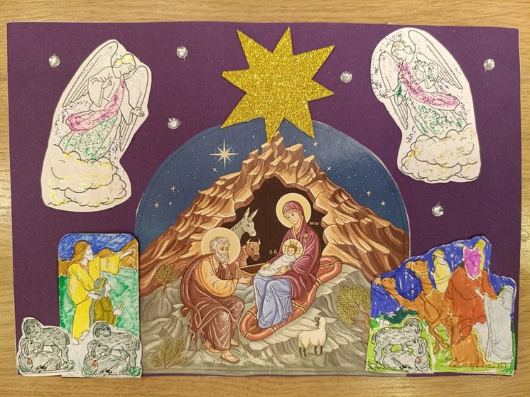 В Томске завершился детский конкурс «Рождественская открытка»