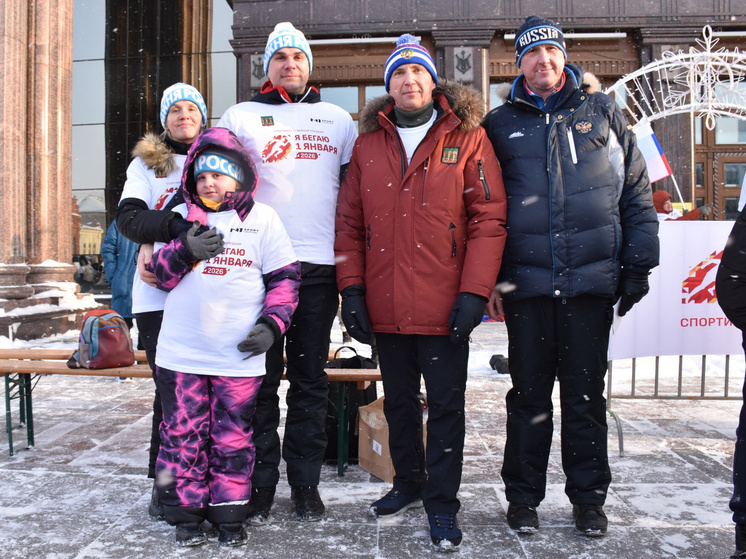 В новогоднем забеге в Пензе приняли участие более 5000 человек