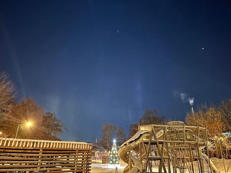 Рязанцы засняли первые в 2026 году световые столбы