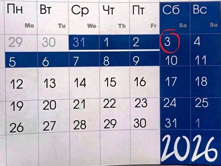 3 января в истории: что случилось в этот день