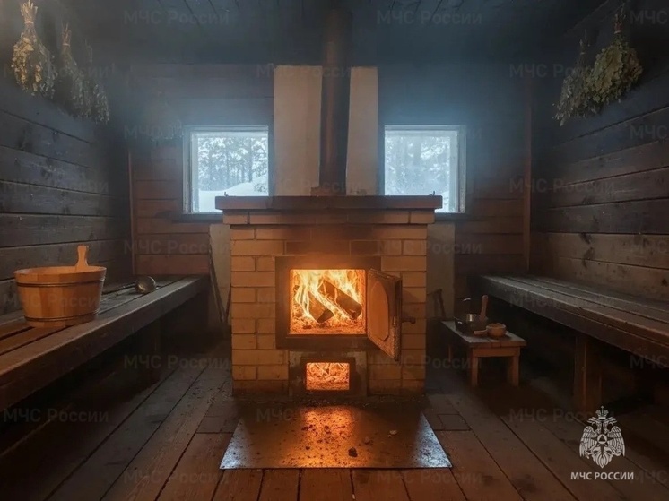 МЧС предупредило пензенцев о правилах пожарной безопасности при посещении бани в праздники