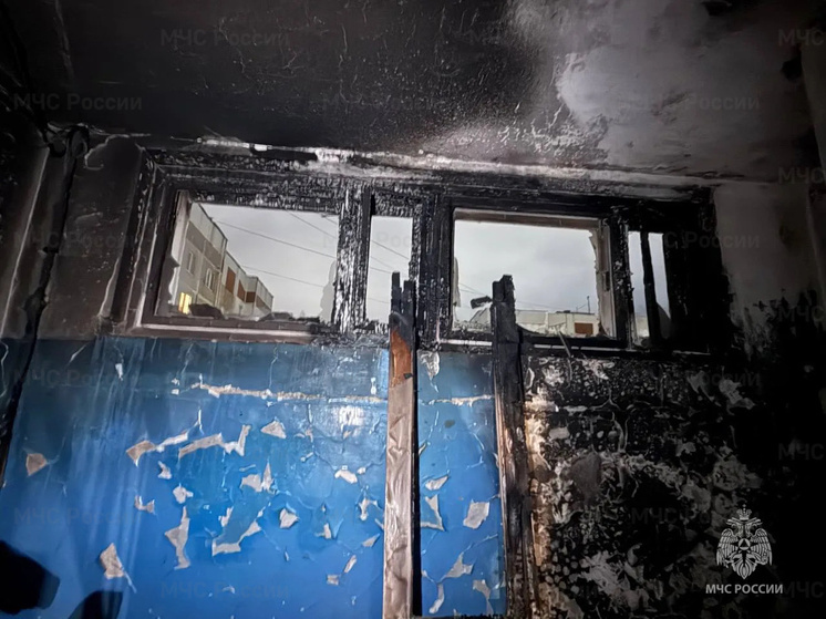 На Абашева в Брянске произошел пожар в многоквартирном доме