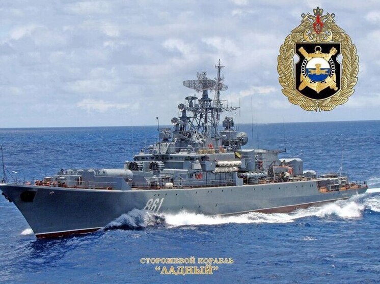 Губернатор поздравил экипаж сторожевого корабля «Ладный»