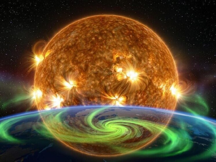 Первая  в этом году магнитная буря накроет Красноярск в ночь со 2 на 3 января