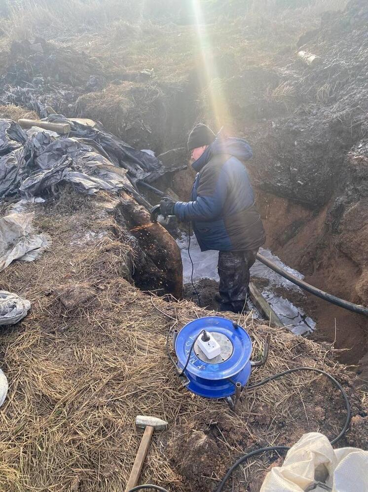 Специалисты Чувашии помогли восстановить водоснабжение в селе Шевченко Запорожской области